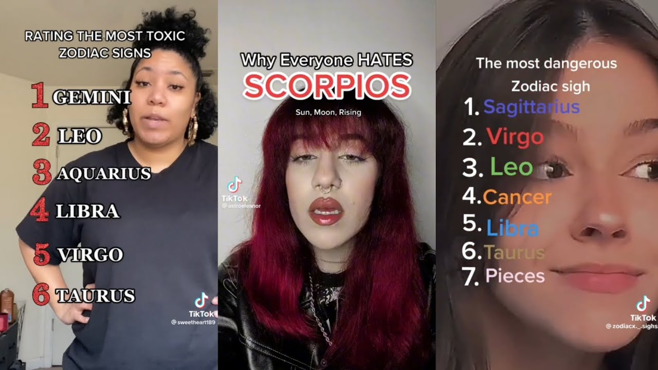 Zodiac signs tiktok that are 100% relatable ♈♋♍♎ | Zodiac tiktoks ♏♐♉