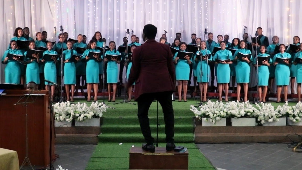 UEFA Champions league Anthem by the St Cecilia students choir, University of Ibadan.