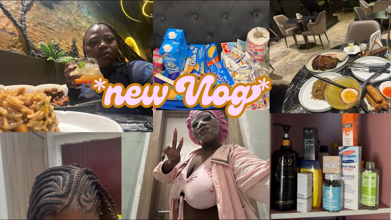 First vlog :Slumber party,maintenance,sister date ,skincare haul …