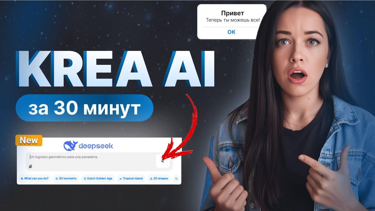 МИНИ КУРС: как освоить KREA AI за 30 минут. НОВЫЕ функции 2025 года.