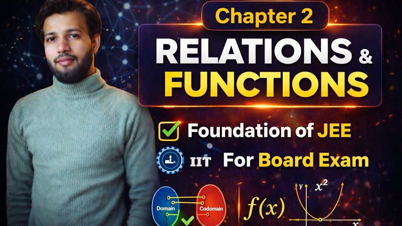 Class 11 Maths Chapter 2 | Relations and Functions | Lecture No. 1 | #video #viral#jeemains26#neet