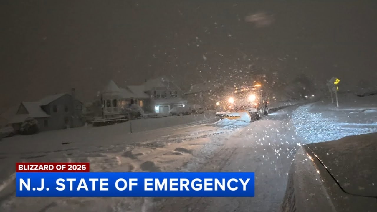 Parts of New Jersey are bracing for nearly a foot of snow