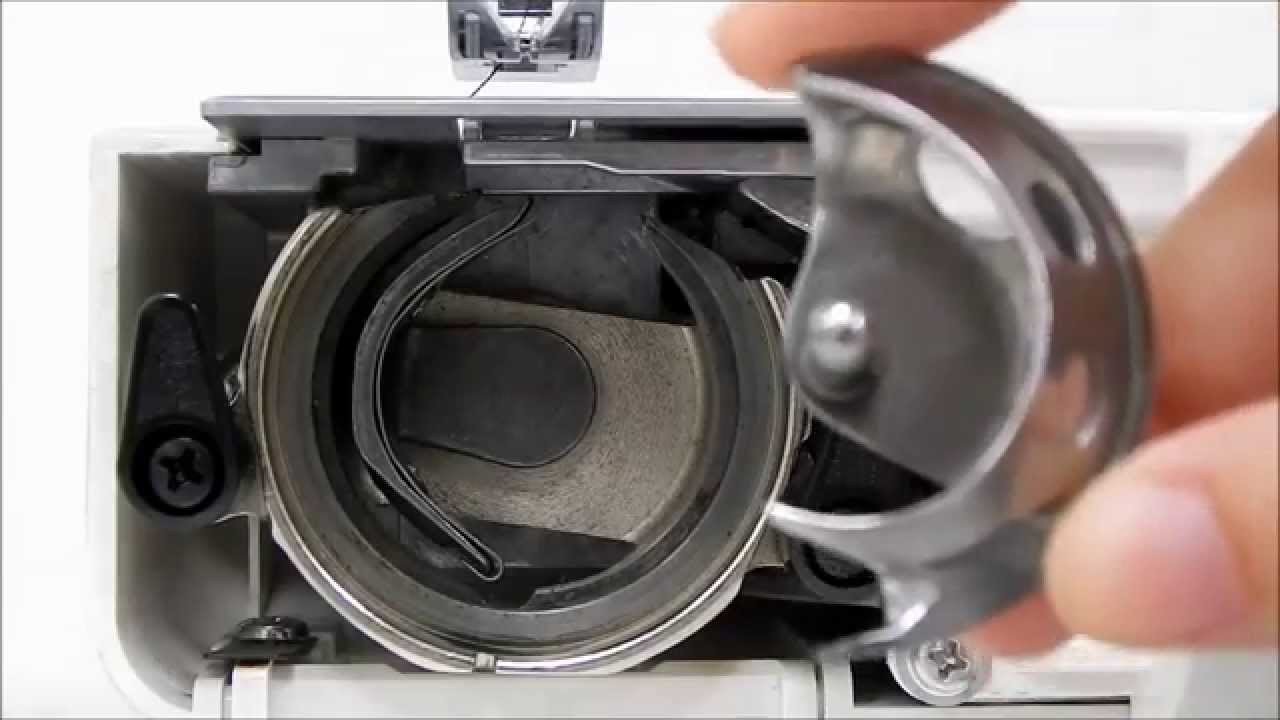 Como montar a lan&ccedil;adeira da sua m&aacute;quina Janome 1006, 2008, 2008S e 2008P