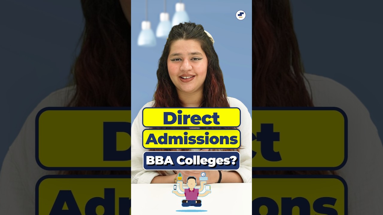 ✅BBA Direct Admission 2025🤩Top BBA Colleges WITHOUT Entrance Exam! #Shorts #BBA #BBACourse