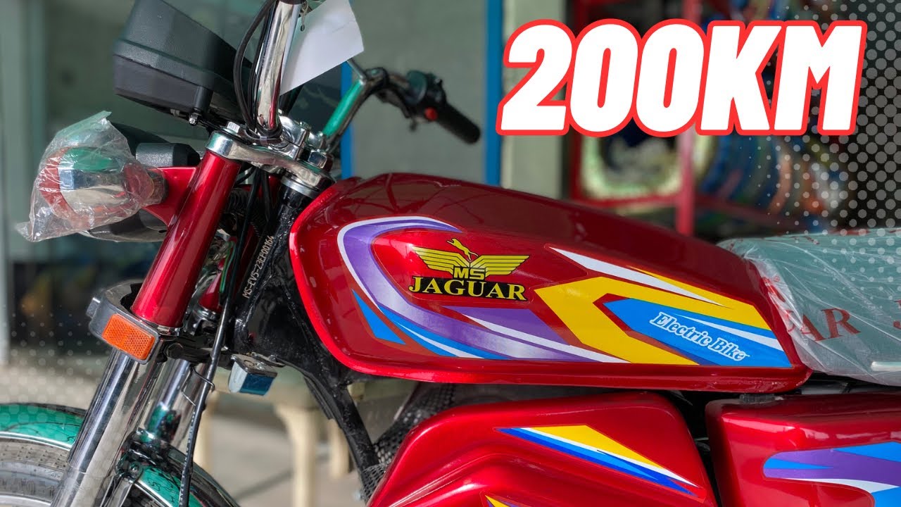 MS jaguar 125 electric bike 2023 review and drive test / price in Pakistan