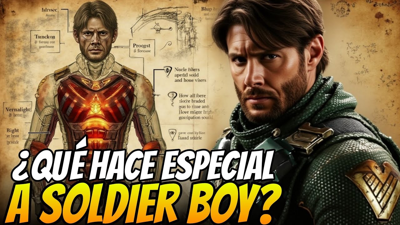 ANATOMÍA DE SOLDIER BOY – SU CUERPO NO DEBERÍA EXISTIR… ¡PERO EXISTE! ¿QUÉ TAN PODEROSO ES?