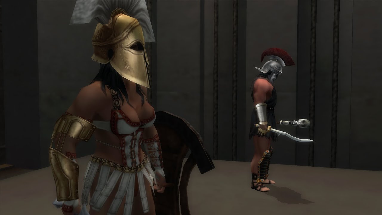 How to fight the female gladiator in story mode - Colosseum Road to Freedom