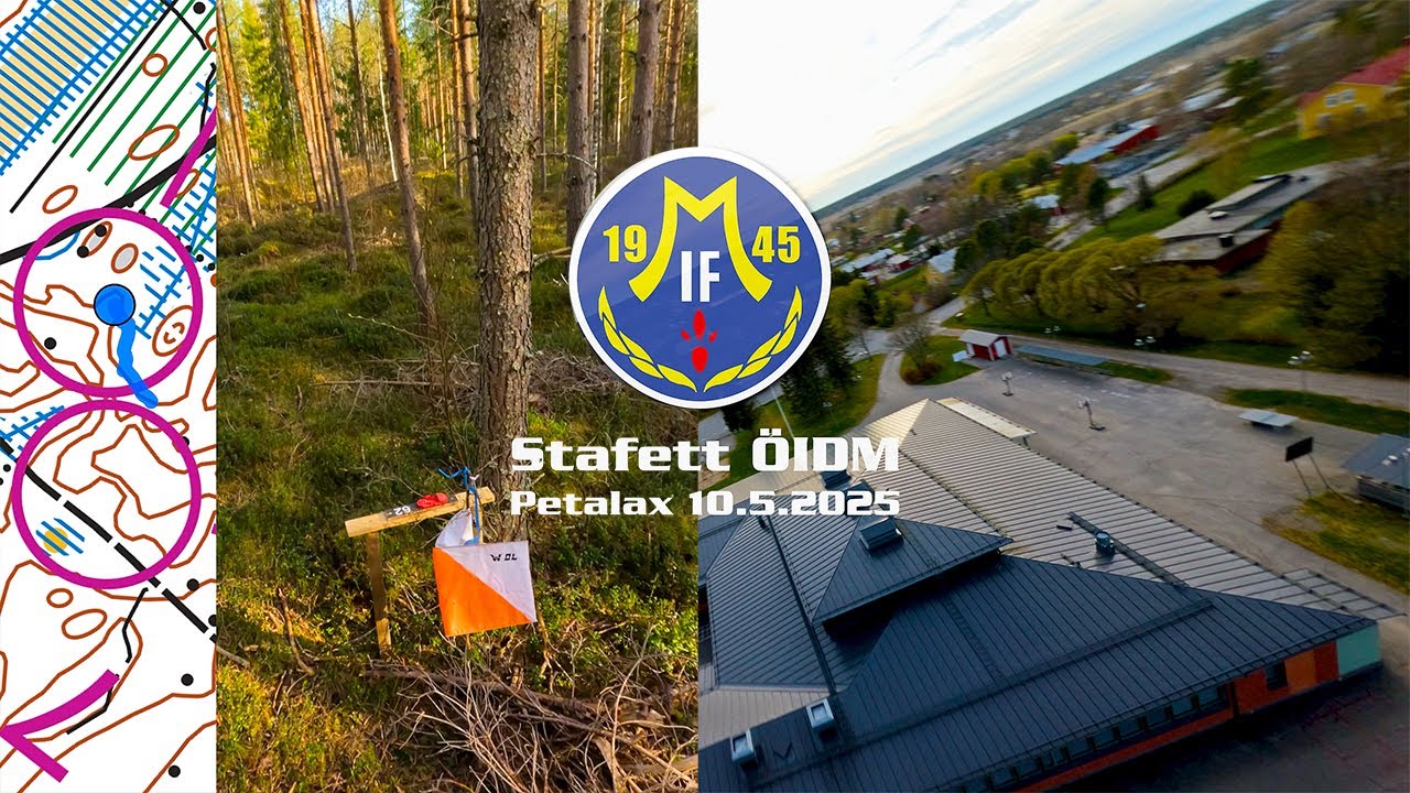 Stafett ÖIDM Petalax 10.5.2025 - Malax IF [Orientering Headcam | FPV]