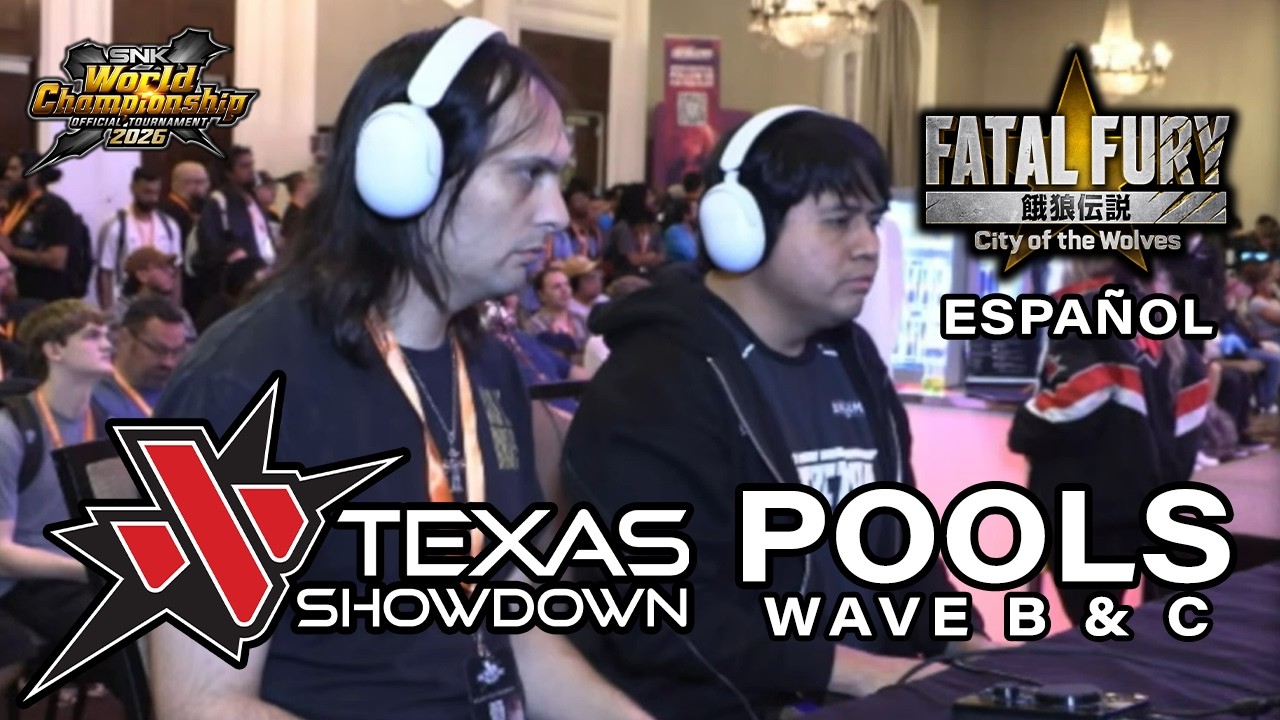 Texas Showdown 2026 - Fatal Fury: CotW Pools (Gummy KAISER666 TheGio Didimokof ViolentKain)