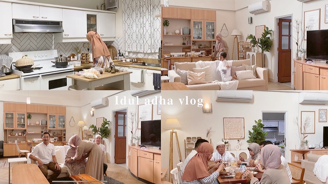 Suasana idul adha di perantauan, idul adha vlog, clean with me, beberes rumah, a day in my life