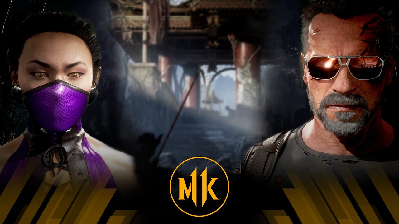 Mortal Kombat 11 - 'Klassic' Mileena Vs The Terminator (Very Hard)