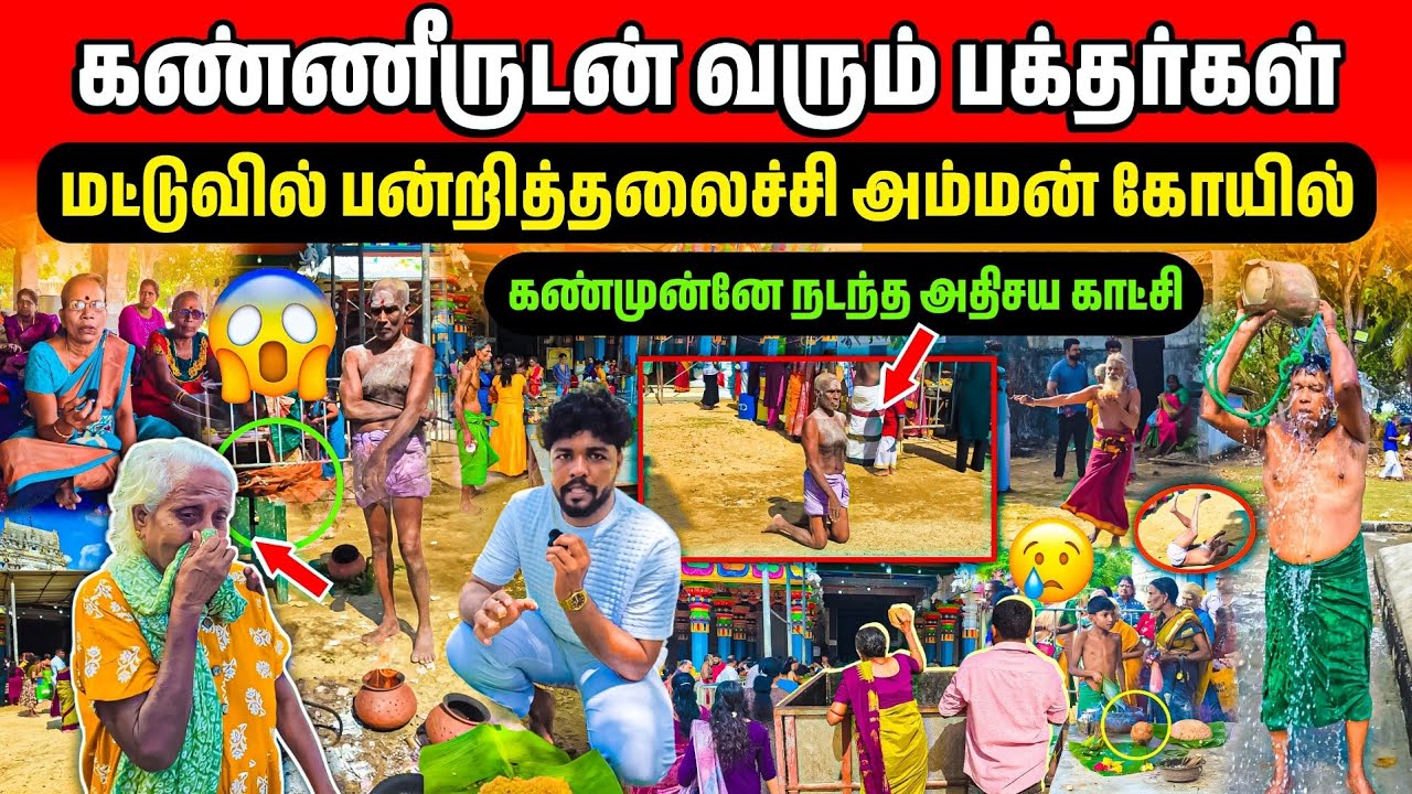 🥺அம்மம்மா அழுதுட்டா | மட்டுவில் பன்றித் தலைச்சி அம்மன் கோவிலில் என்னை நெகிழ வைத்த! | Rj Tamizha