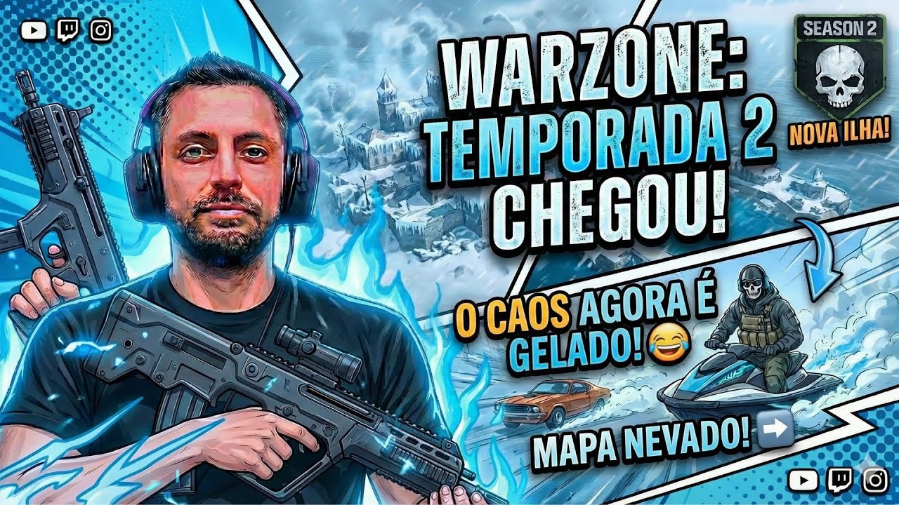 CONGELARAM O MAPA INTEIRO! 😱 A NOVA TEMPORADA 2 TÁ INSANA DEMAIS! ❄️☃️