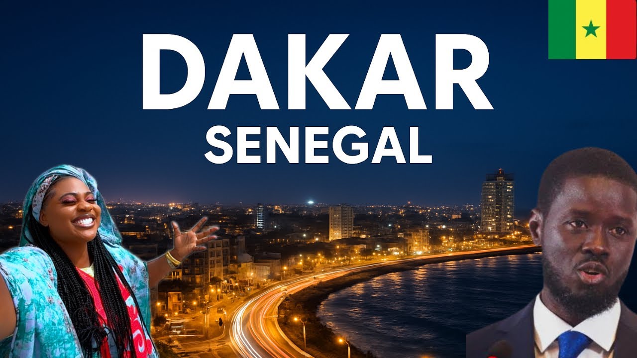 UNBELIEVABLE : This is what DAKAR SENEGAL looks like at Night 🇸🇳