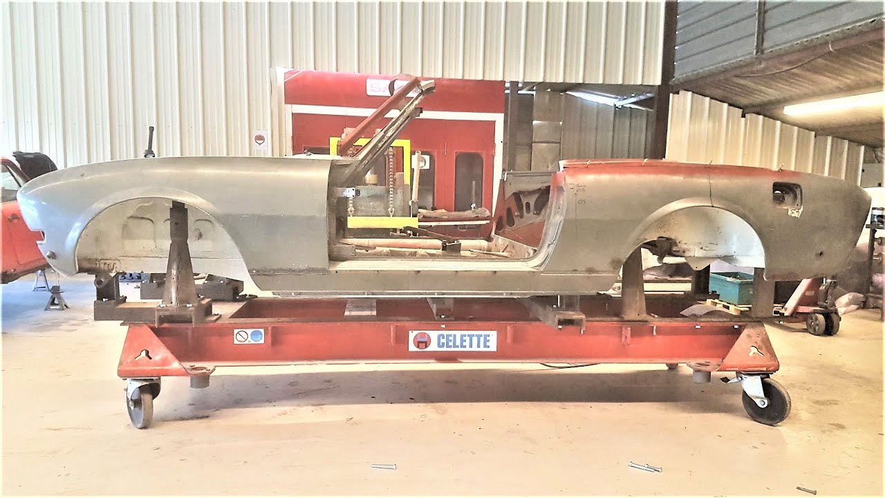 Fabrication d'une 504 cabriolet