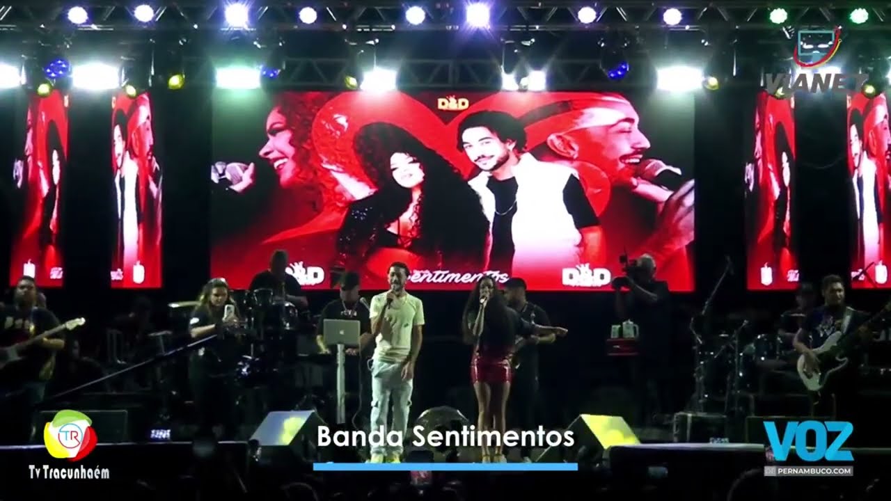 Banda Sentimentos na festa de Emancipação de 61 anos de Tracunhaém - 21-12-2024