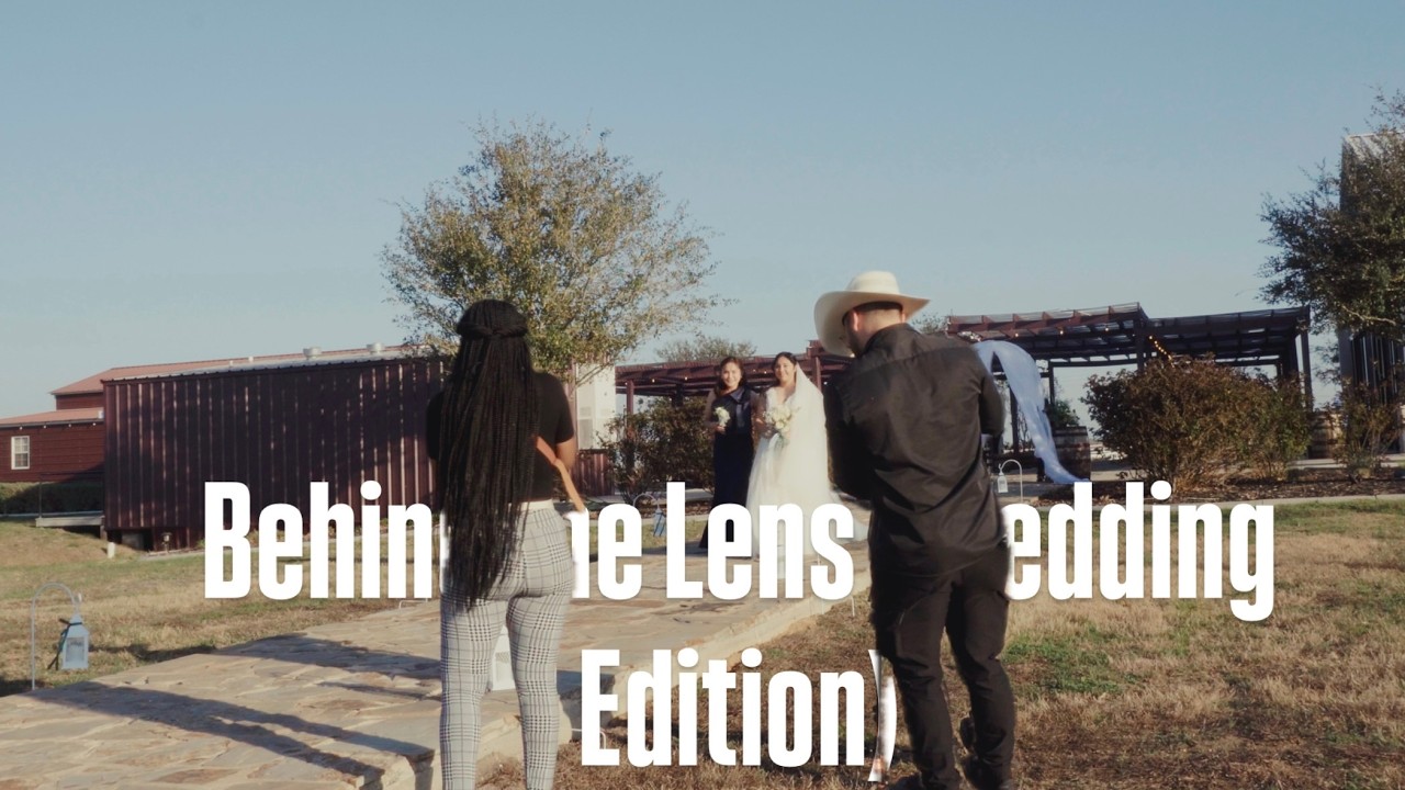Behind the Lens (Wedding Edition) ✨🔔💍