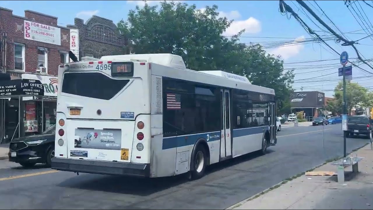 AUDIO RECORDING: NYCMTA: 2009 DBCNA Orion VII "Next Generation" Hybrid Electric Bus 