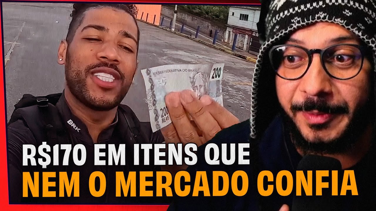 REVELADO O SEGREDO das compras com 170 reais
