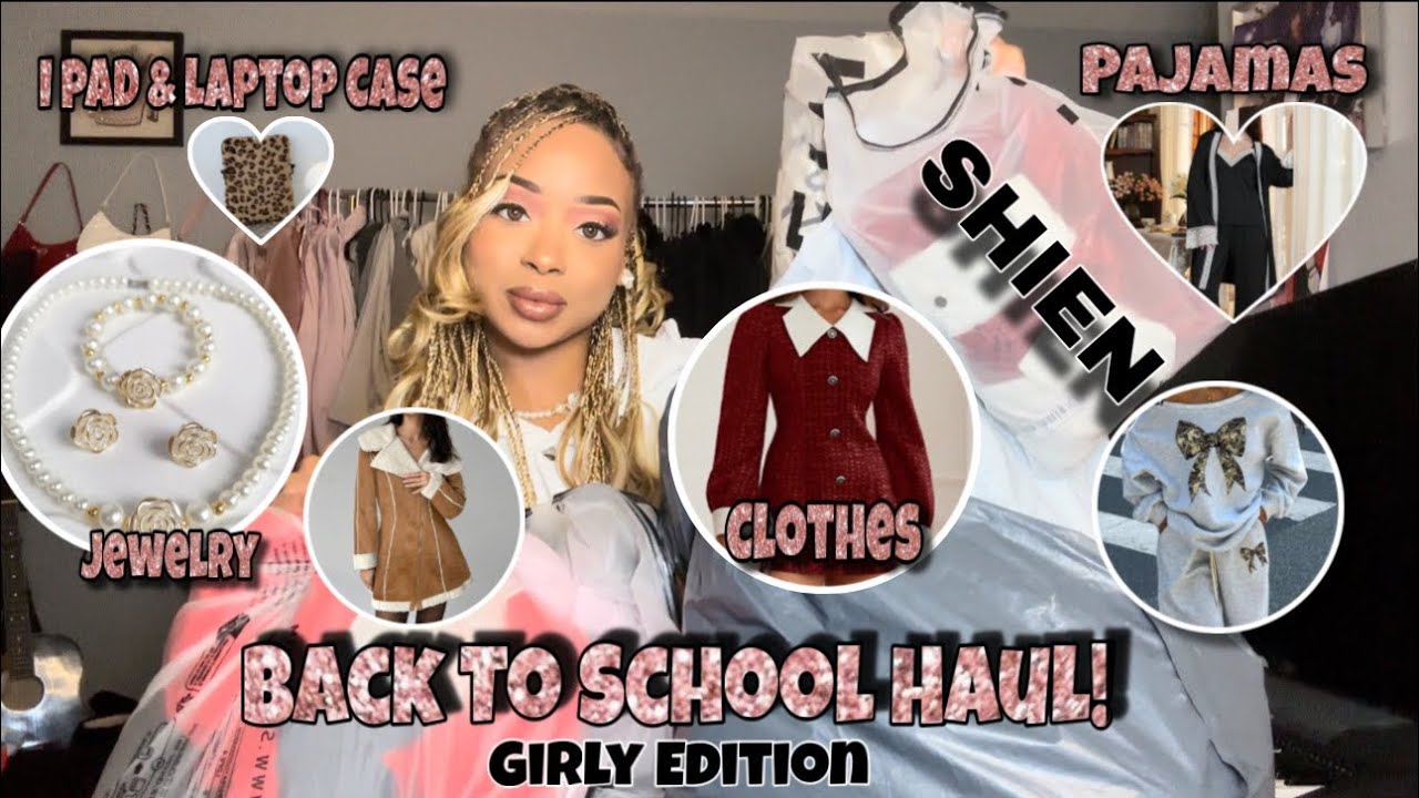 BACK TO SCHOOL HAUL 2025  **MUST HAVES + PINK & GIRLY ITEMS 