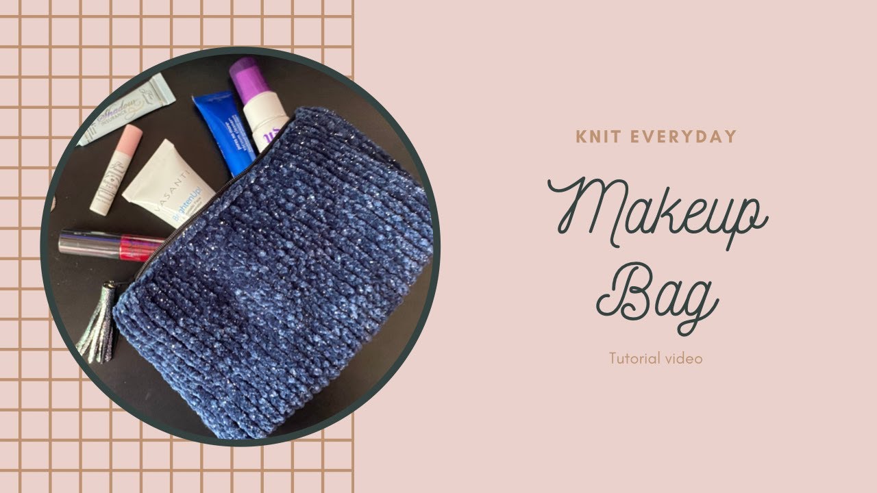 Knit Everyday Makeup Bag