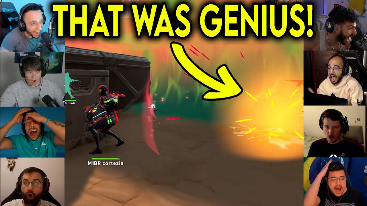 Valorant Streamers Reacts To NRG Mada GENIUS SATCHEL To 1v2 CLUTCH Against MIBR In VCT