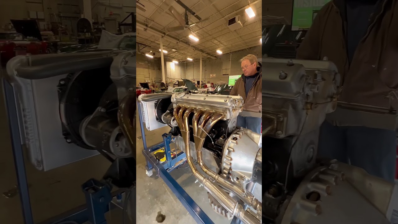 1953 Jaguar 3.8L Engine Break In. 