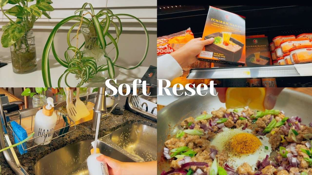 Soft Reset Day, Cozy Cleaning, Simple Meals, Quiet Errands, and Wind Down