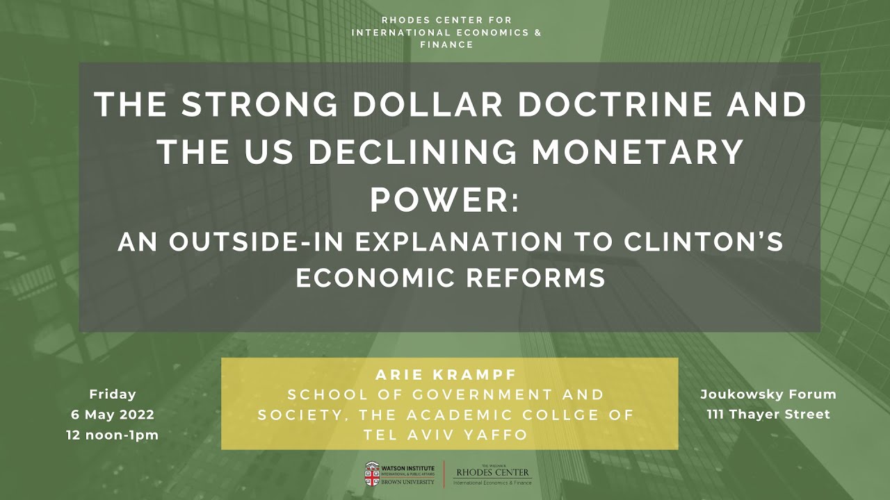 An Outside-in Explanation to Clinton&rsquo;s Economic Reforms