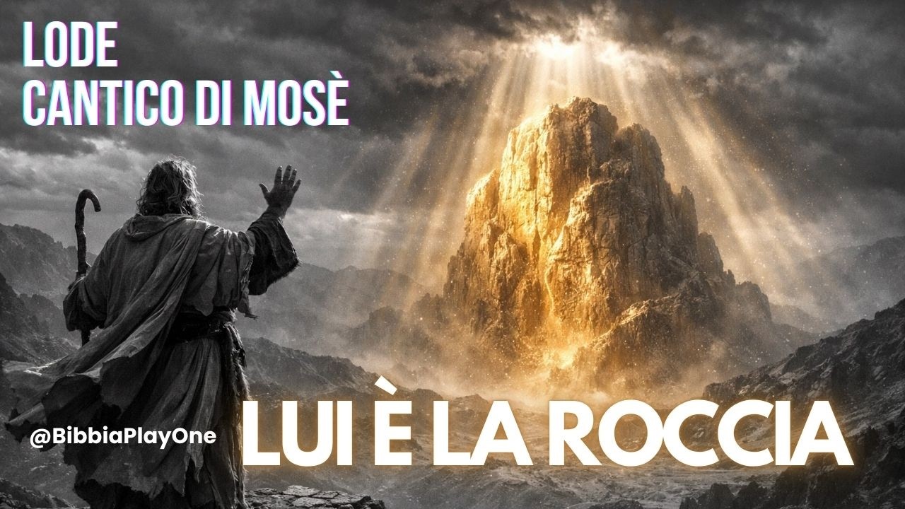 Lode | Lui è la Roccia — Rilettura dell’Ultimo Cantico di Mosè | Deuteronomio 32:1–4 #BibbiaPlayOne