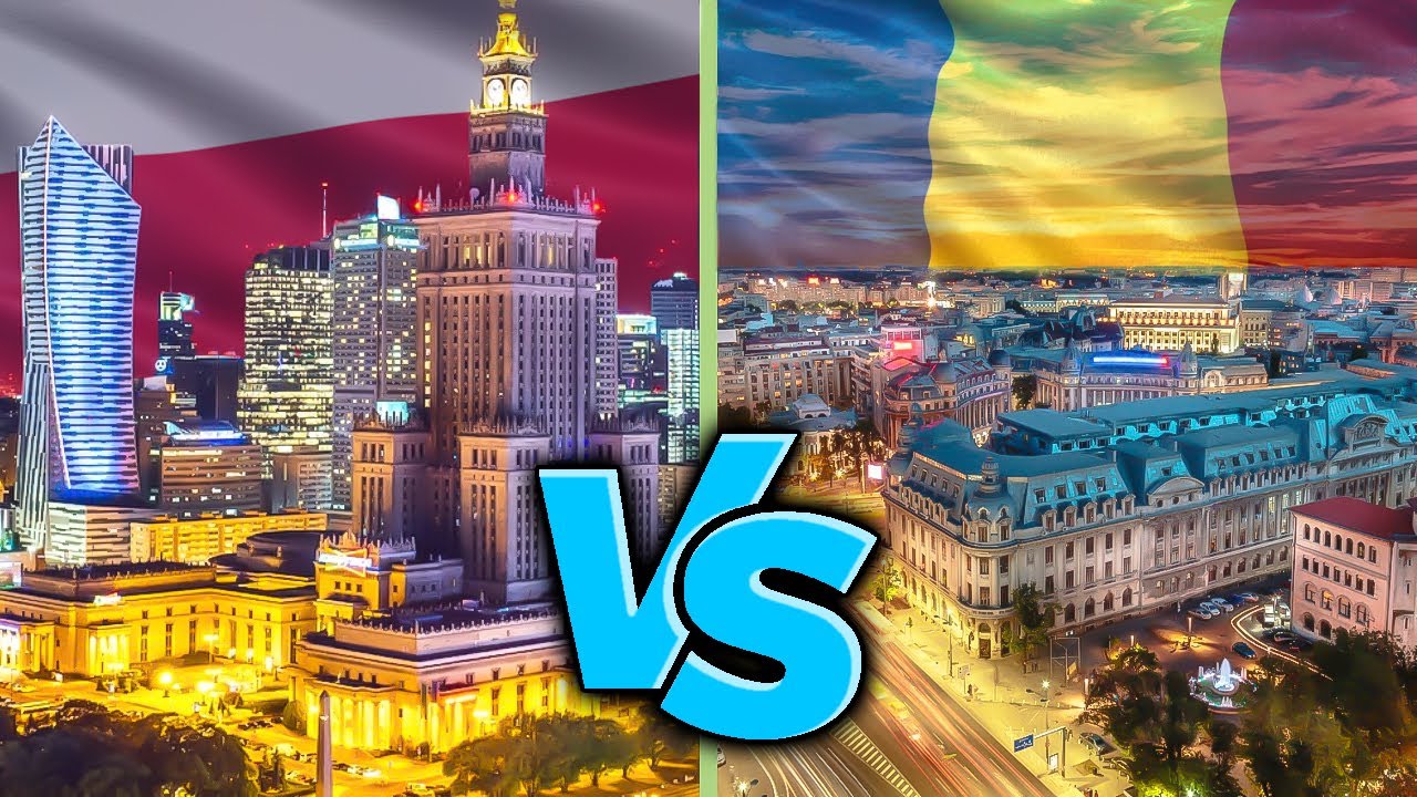 Polonia vs Rumania // COMPARATIVA DE PAÍSES
