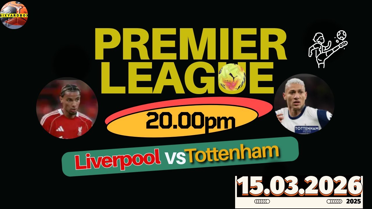 SATURDAY BIG GAME I Liverpool vs Tottenham I LIVE