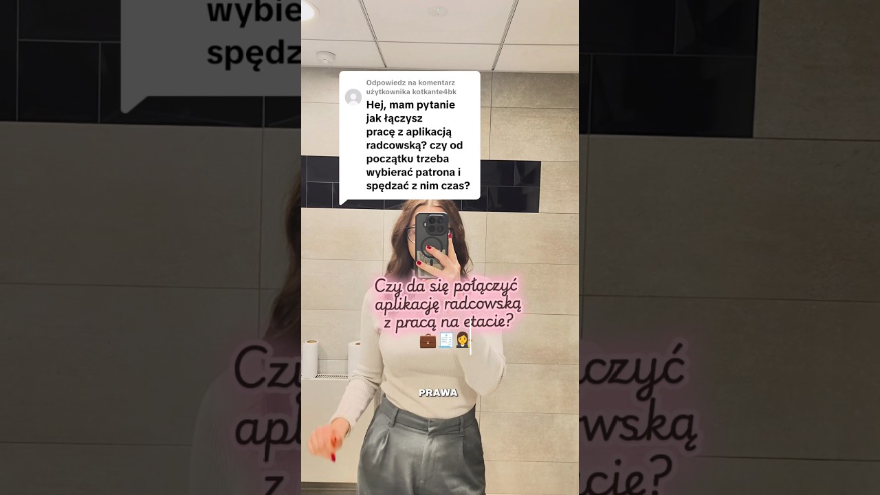 #praca #korpo #nauka #aplikacja #studia aplikacja radcowską 🩷 patron 🩷 praca na etacie