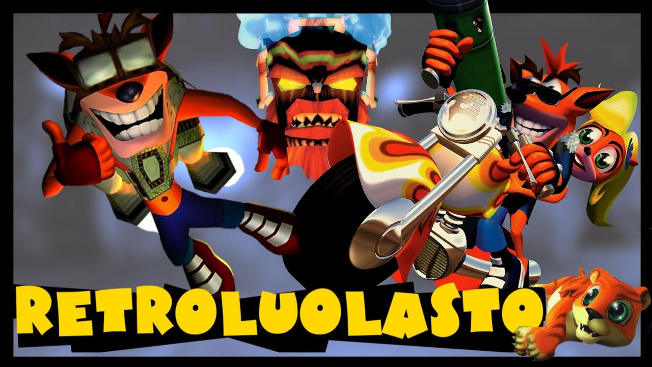 Retroluolasto - Crash Bandicoot 2 ja 3 (PS1)