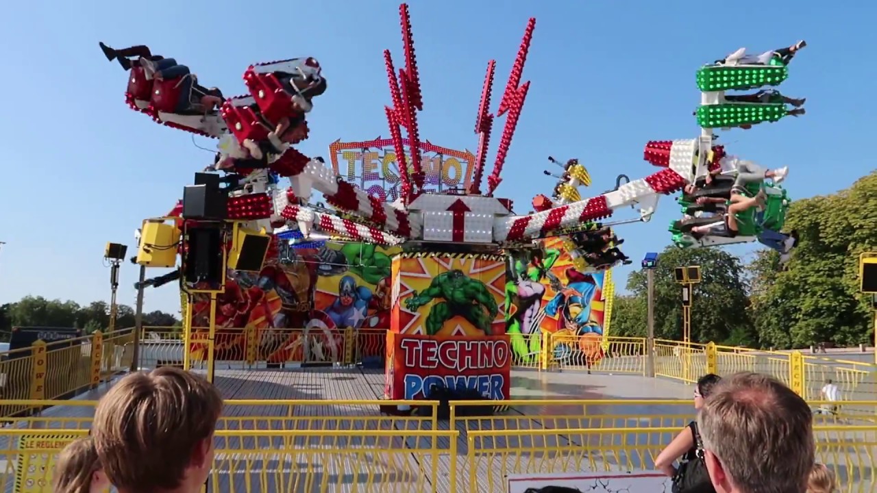 Techno Power - Wittig (Offride) Video Foire aux Man&egrave;ge, Kirmes Lille 2018