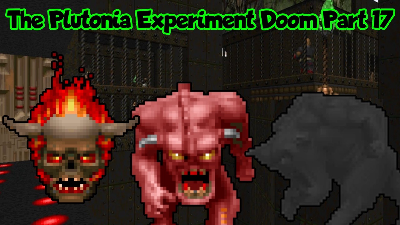 The Plutonia Experiment Doom Part 17 (Gameplay No Commentary) (Odyssey of Noises)