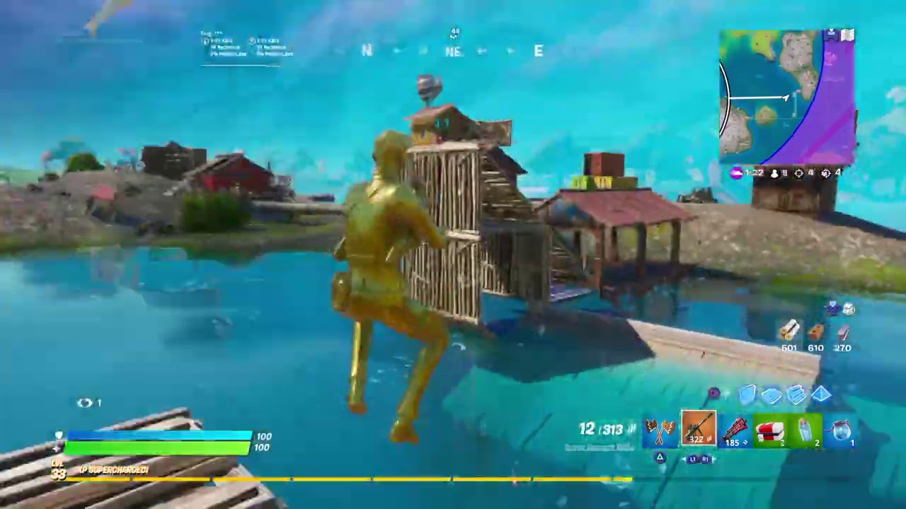 Relaxing win on high ping