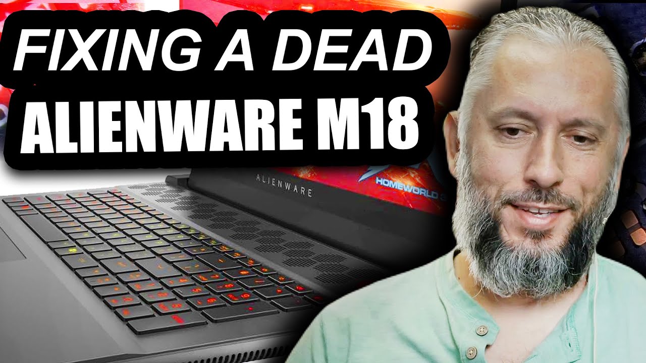 Ремонт вышедшего из строя ноутбука Alienware M18 R1. Типичная ошибка, о которой Dell отказывается...
