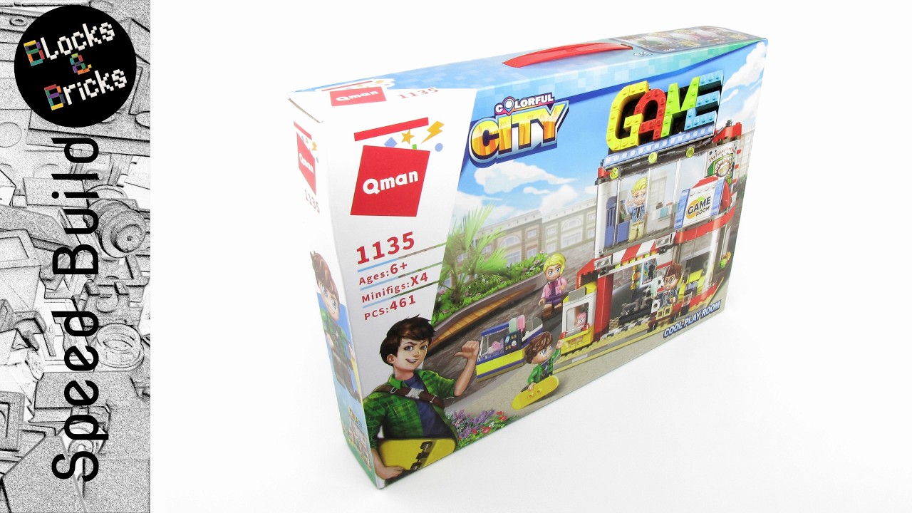 Qman 1135 Cool Play Room Speed Build