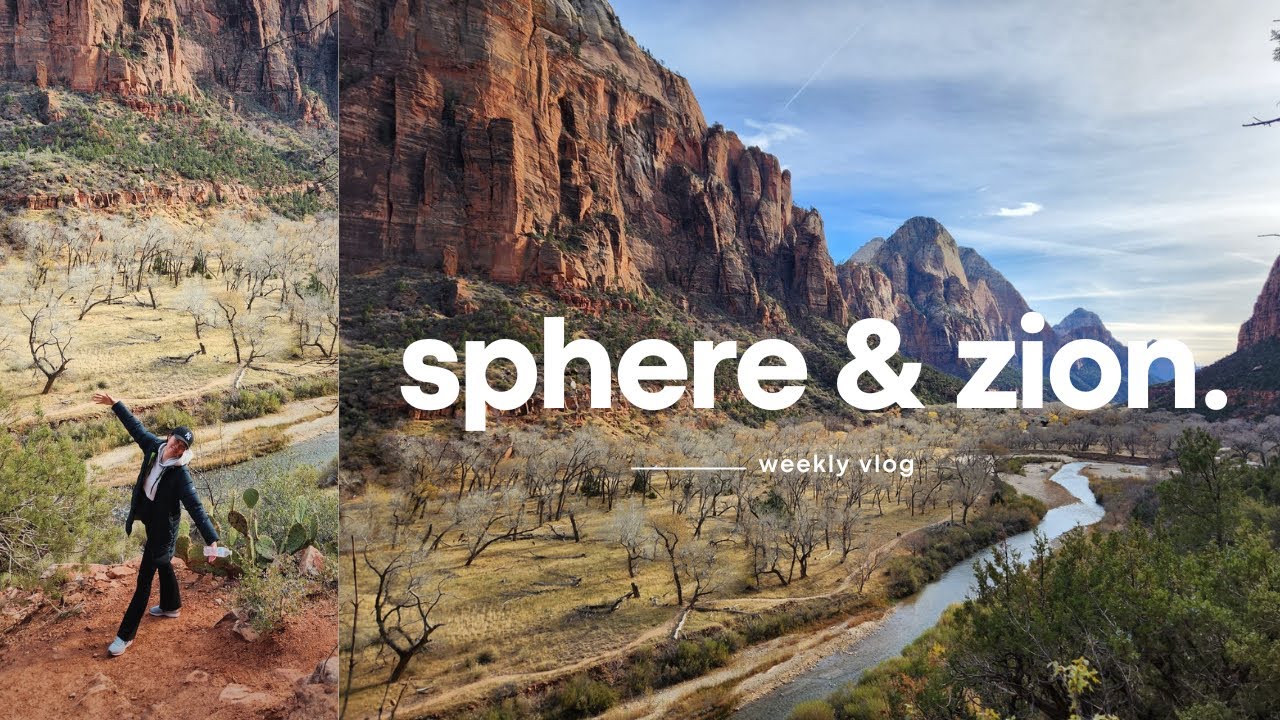 Cloud Mum Diaries | post re:Invent activities - Sphere & Zion National Park, mormon house, gambling