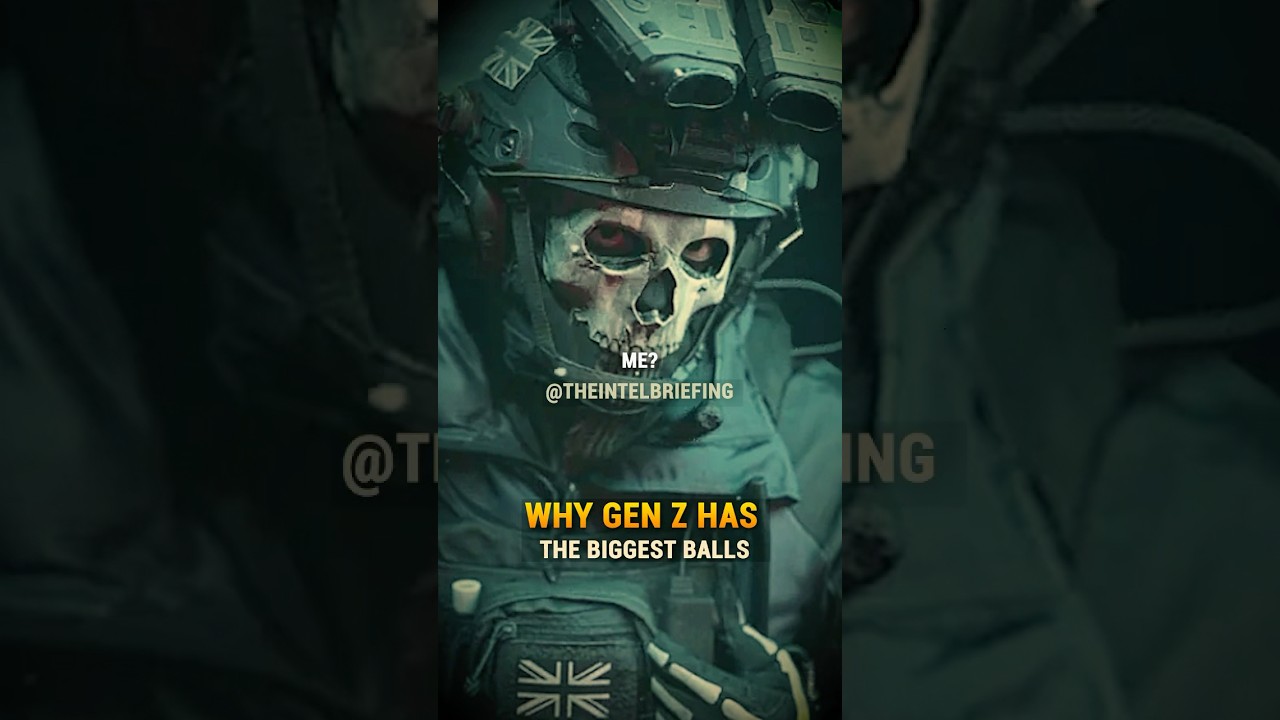 Why Gen Z has the Biggest Balls #army #militaryeverything #combat #militarymuscle #navyseals