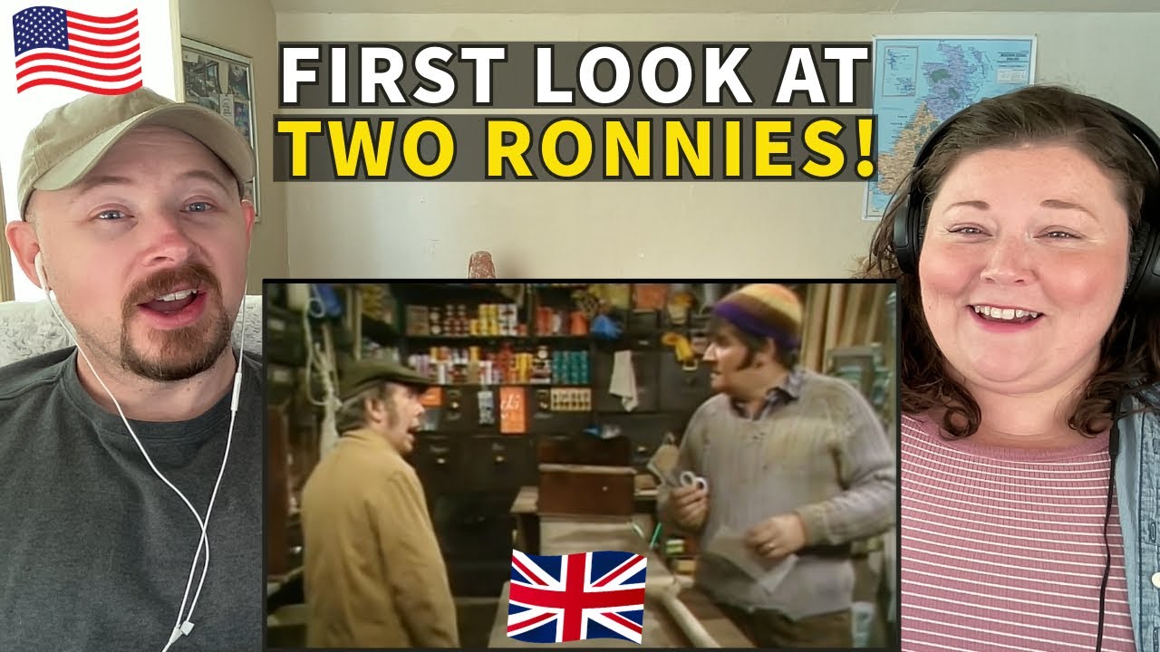 Americans React to The Two Ronnies - Four Candles