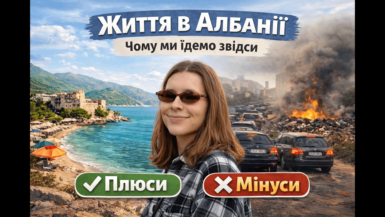 Життя в Албанії. Чому ми їдемо звідси? Плюси та мінуси.