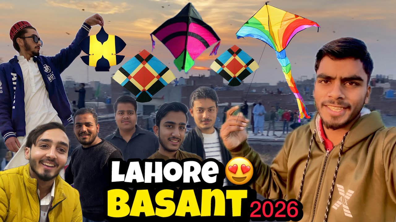 Lahore Basant With Friends | World Biggest Basant In Lahore