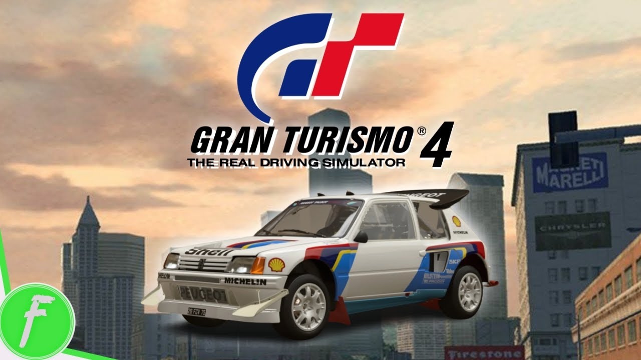 Gran Turismo 4 Peugeot 205 Turbo 16 Evo2 Rally Car Gameplay HD (PS2) | NO COMMENTARY