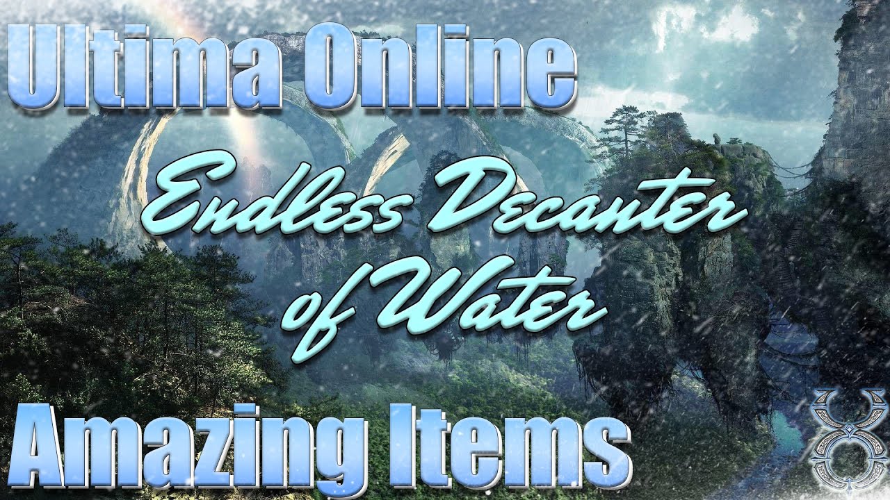 ULTIMA ONLINE | ENDLESS DECANTER OF WATER | AMAZING ITEM | #cooking #gardening #ultimaonline #2023