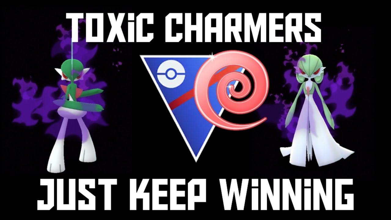 TOXIC SHADOW CHARMERS JUST KEEP WINNING in the Great League Psychic Cup FT Gallade and Gardavoir