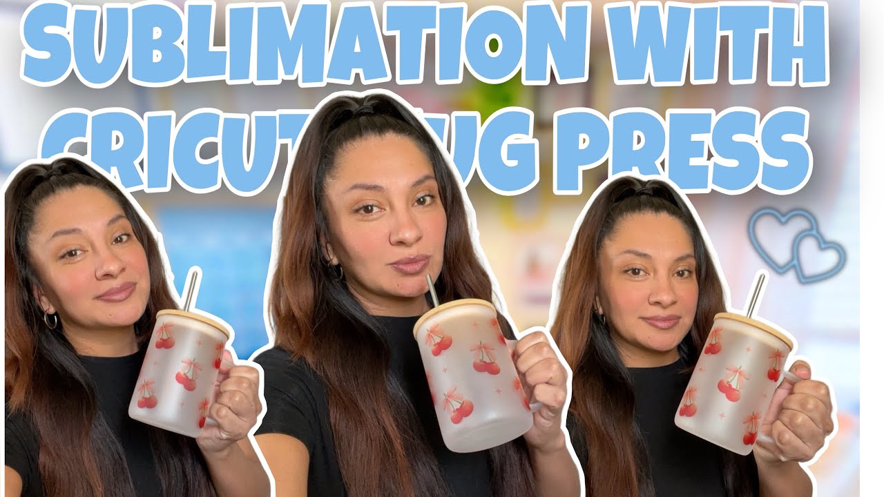How To Sublimate Frosted Glass Mug in Cricut Mug Press