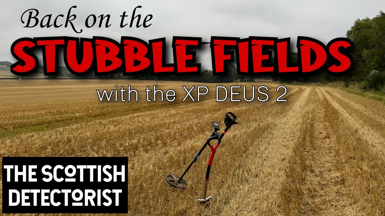 Detecting the fields of Perthshire in Scotland with the XP DEUS 2 metal detector!