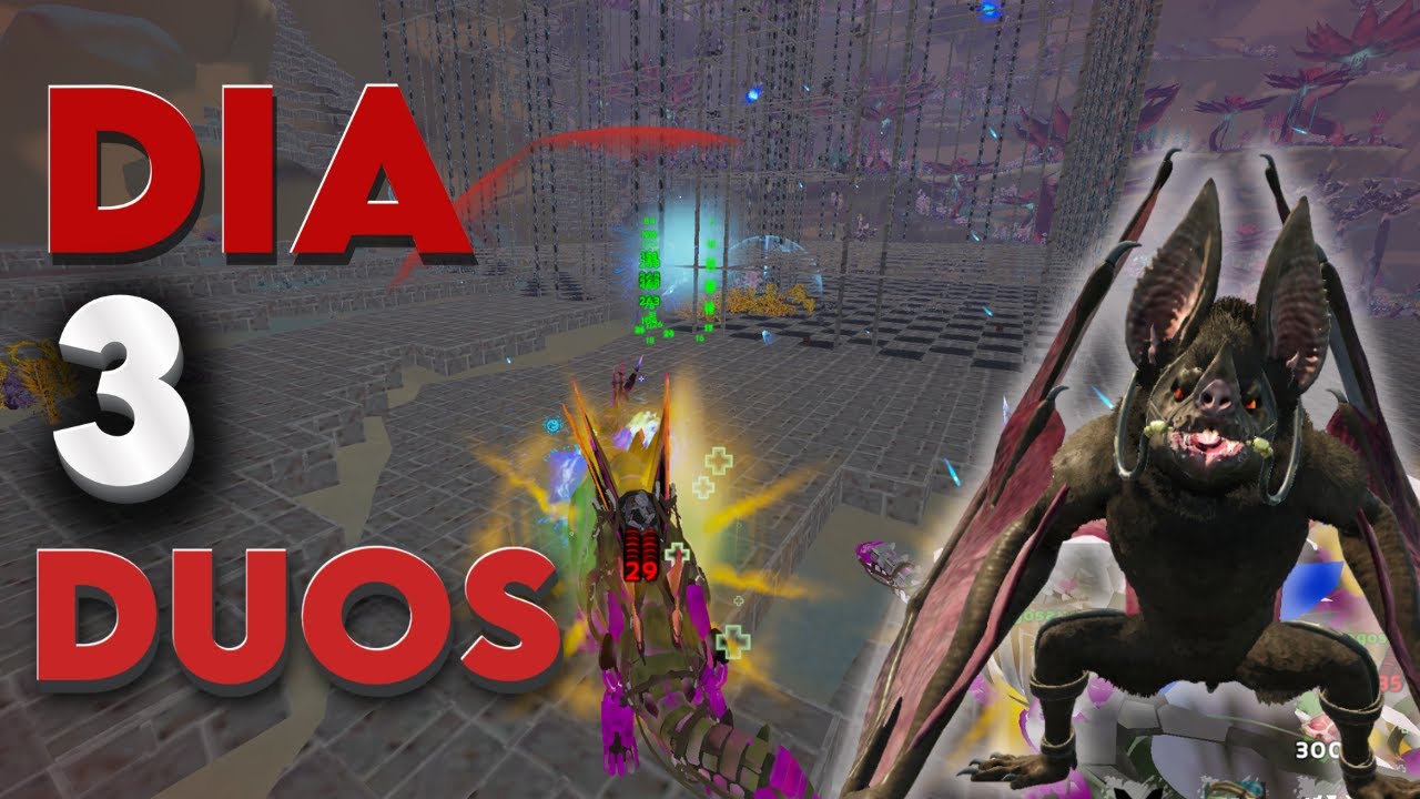 Asi es Como un DUO de 20.901 HORAS RAIDEA en un Wipe - INX Duos - ARK PvP